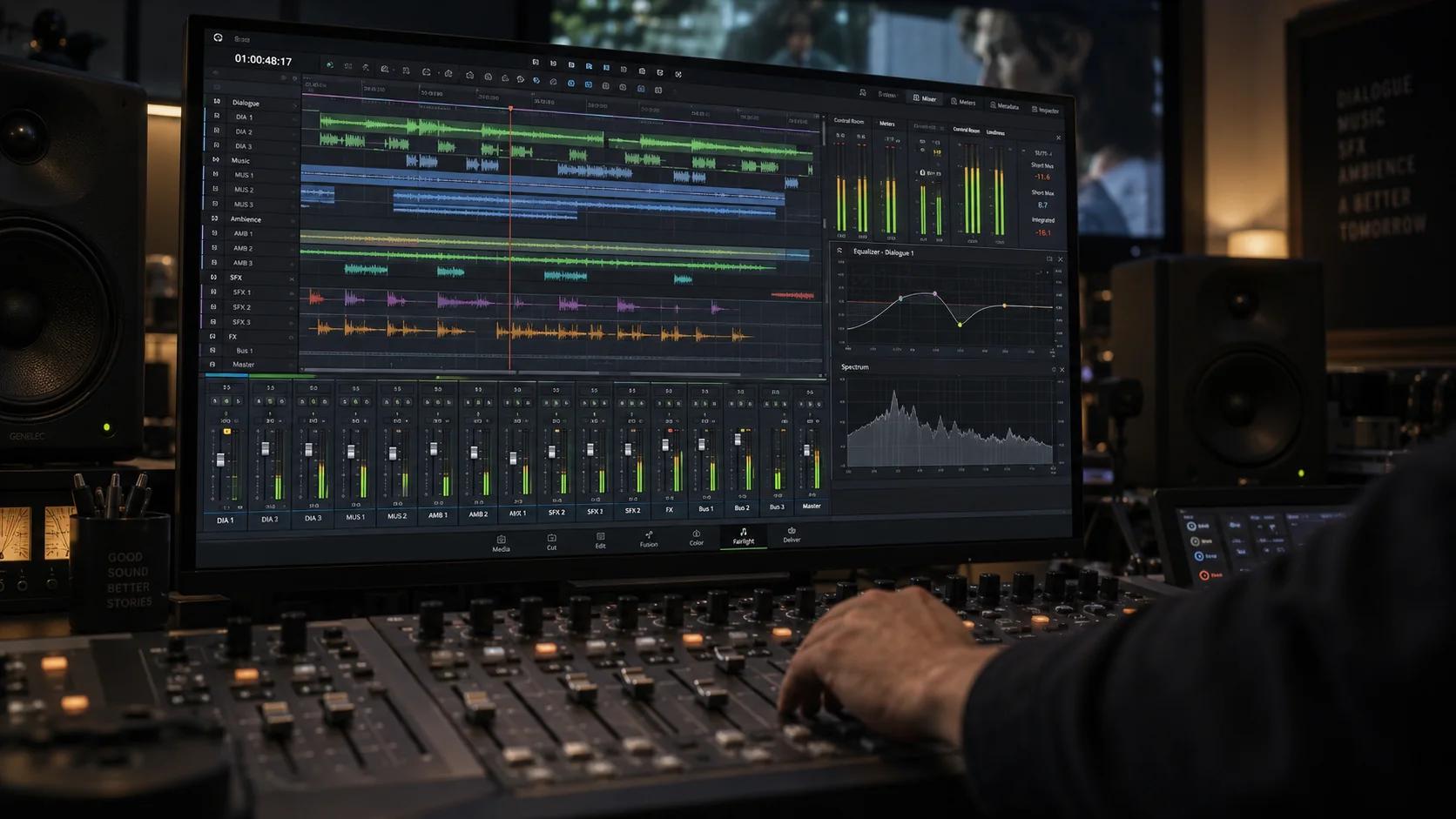 Sound, corrections and AI