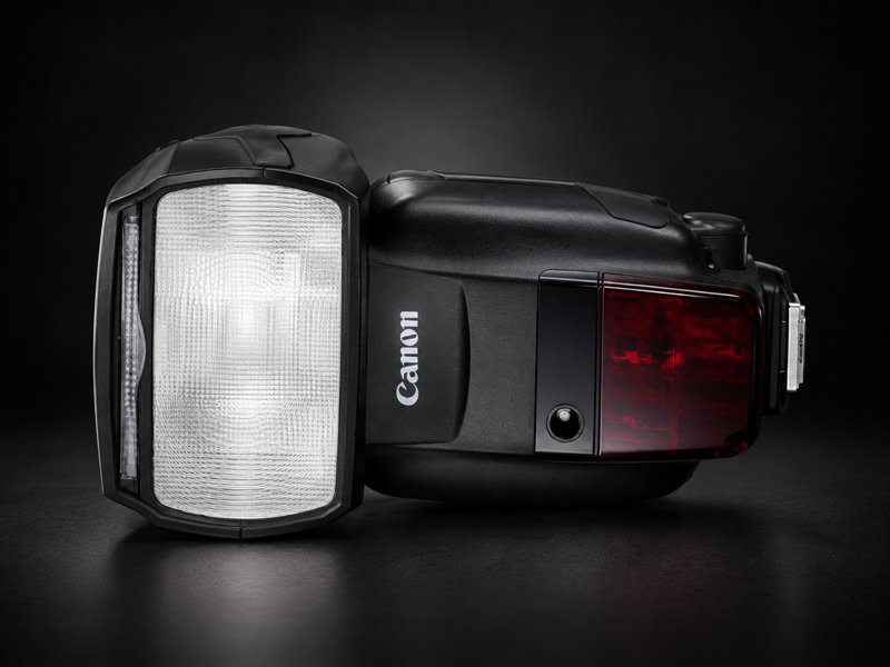 2 Canon 600 EX-RT Speedlight flash
